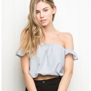 Brandy off the shoulder top
